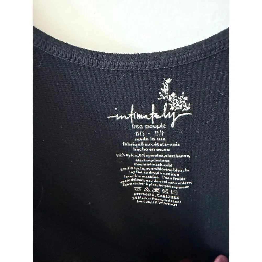 Free People Intimately Hook and Eye Front Tank